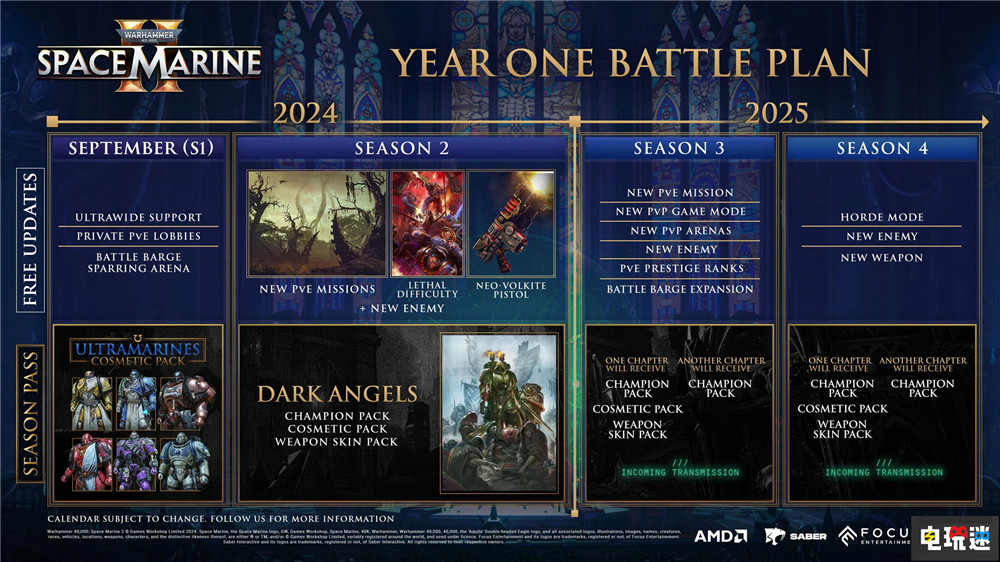 《戰(zhàn)錘40K：星際戰(zhàn)士3》正式公開 2代繼續(xù)更新 泰圖斯 第三人稱游戲 FPS 星際戰(zhàn)士3 星際戰(zhàn)士2 戰(zhàn)錘40K 電玩迷資訊  第3張