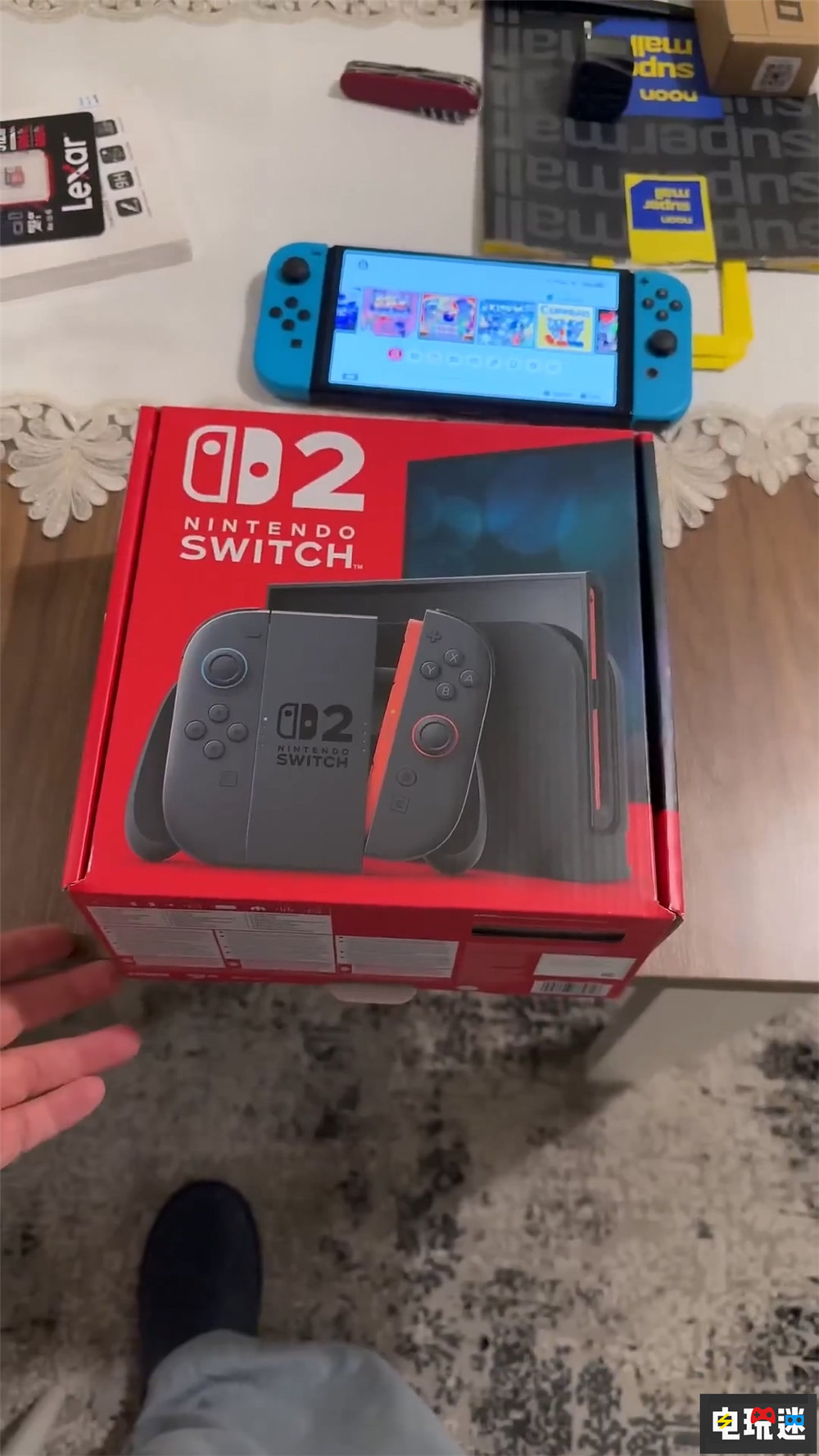 Switch 2偷跑沒用：沒有系統(tǒng)更新玩不了 內(nèi)存卡 NS2 Switch 2 任天堂 任天堂SWITCH  第3張