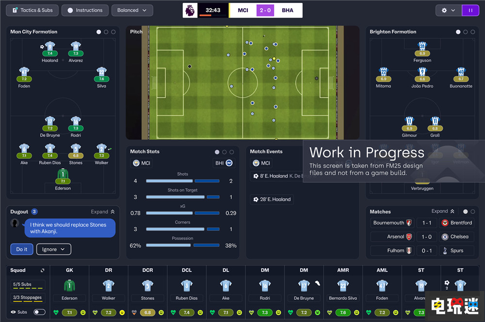 《足球經(jīng)理26》正式公開 Unity引擎開發(fā)增加女足比賽 世嘉 英超聯(lián)賽 Unity 足球經(jīng)理26 電玩迷資訊 第2張 《足球經(jīng)理26》正式公開 Unity引擎開發(fā)增加女足比賽 世嘉 英超聯(lián)賽 Unity 足球經(jīng)理26 電玩迷資訊 第2張