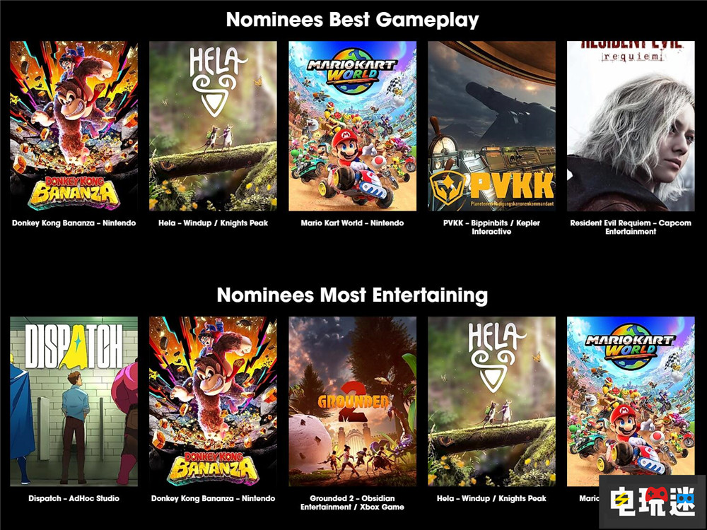 科隆游戲展大獎提名公開 《生化危機9》狂攬5項提名 馬力歐賽車:世界 咚奇剛:蕉力全開 無主之地4 紅色沙漠 生化危機9 科隆游戲展 電玩迷資訊 第4張 科隆游戲展大獎提名公開 《生化危機9》狂攬5項提名 馬力歐賽車:世界 咚奇剛:蕉力全開 無主之地4 紅色沙漠 生化危機9 科隆游戲展 電玩迷資訊 第4張