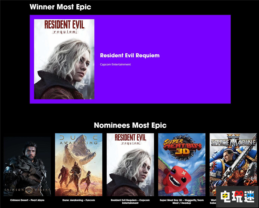 科隆游戲展大獎(jiǎng)公布:《生化危機(jī)9》斬獲4獎(jiǎng)成最大贏家 馬力歐賽車:世界 咚奇剛:蕉力全開 生化危機(jī)9 科隆游戲展大獎(jiǎng) 電玩迷資訊 第6張 科隆游戲展大獎(jiǎng)公布:《生化危機(jī)9》斬獲4獎(jiǎng)成最大贏家 馬力歐賽車:世界 咚奇剛:蕉力全開 生化危機(jī)9 科隆游戲展大獎(jiǎng) 電玩迷資訊 第6張