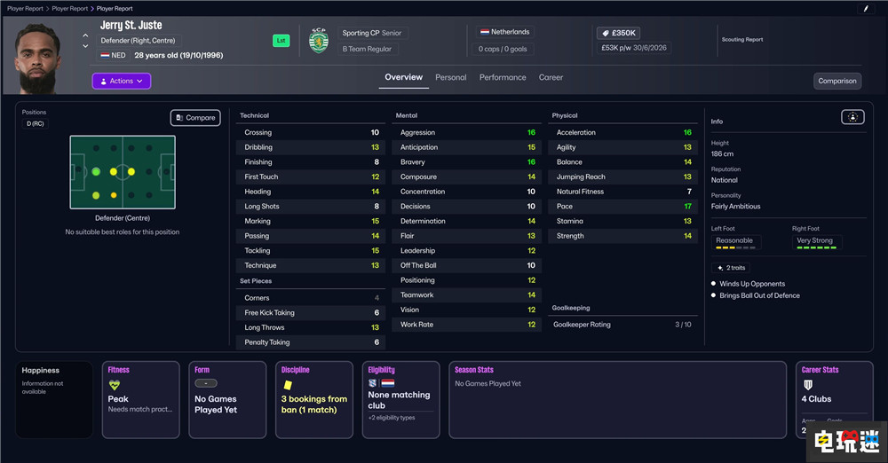 《足球經(jīng)理26》Steam首發(fā)“多半差評(píng)” 大量創(chuàng)新但玩家不買賬 主機(jī)游戲 PC游戲 足球游戲 模擬經(jīng)營(yíng) Unity Steam 足球經(jīng)理26 STEAM/Epic 第3張 《足球經(jīng)理26》Steam首發(fā)“多半差評(píng)” 大量創(chuàng)新但玩家不買賬 主機(jī)游戲 PC游戲 足球游戲 模擬經(jīng)營(yíng) Unity Steam 足球經(jīng)理26 STEAM/Epic 第3張